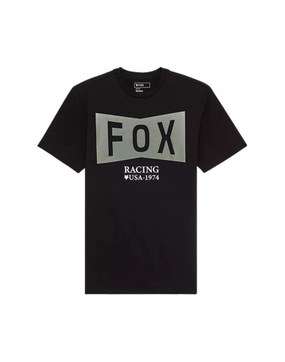 Pánske tričko Fox Typeface Premium black