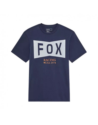 Pánske tričko Fox Typeface Premium midnight blue