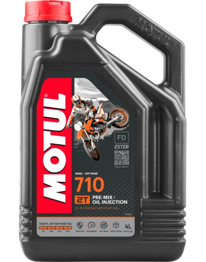 MOTUL 710 2T 100% syntetika 4L