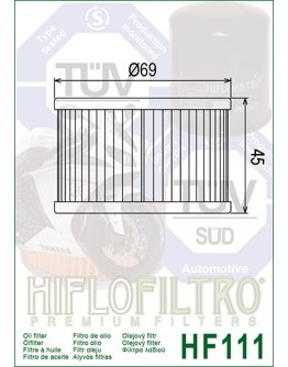 Olejový filter HF 111