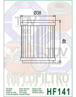 Olejový filter HF141