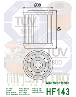 Olejový filter HF143
