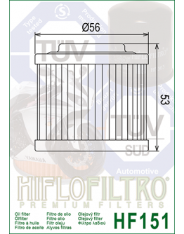 Olejový filter HF 151