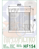 Olejový filter HF154