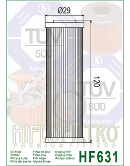 Olejový filter HF 631