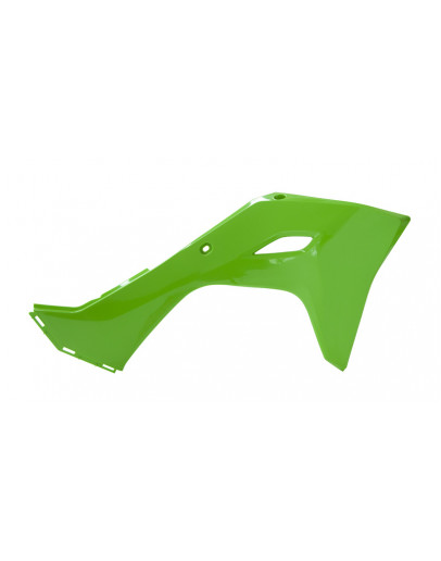 Kryty chladičov Kawasaki KXF 450 2024-2025 ,KXF 250 2025 zelené