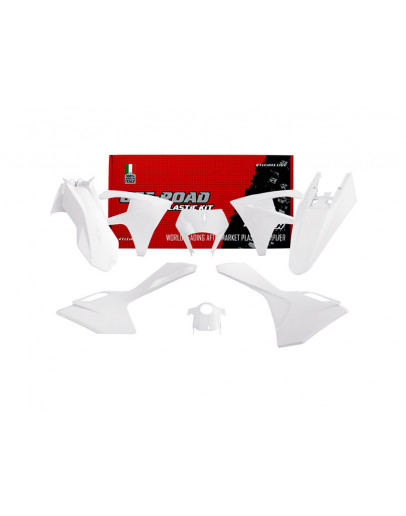 Sada plastov Gas-Gas EC/EC-F 2024-2026 biela