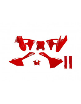 Sada plastov Gas-Gas MC/MC-F/EX/EX-F 2024-2026 červená + kryty tlmičov