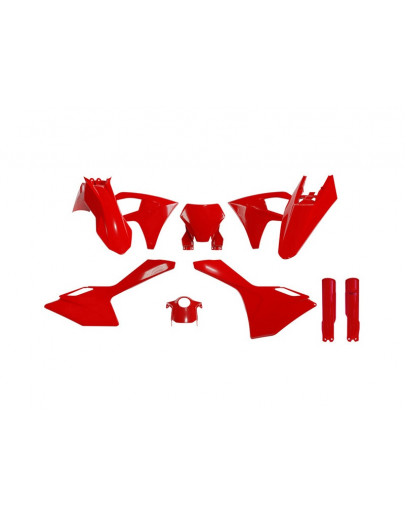 Sada plastov Gas-Gas MC/MC-F/EX/EX-F 2024-2026 červená + kryty tlmičov