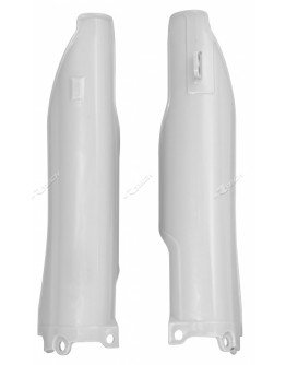 Kryty tlmičov KXF 250-450 06-08, KX 125-250 07-08, KLXR 450 07-15 biele