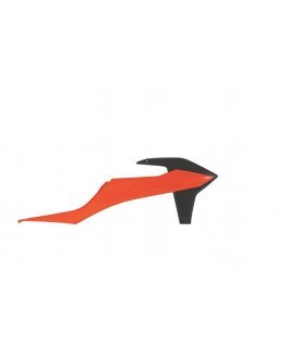 Kryty chladičov KTM SX/SXF/XC-F 2019-2022,EXC/EXC-F 2020-2023 oranžovo-čierne