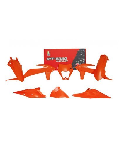 Sada plastov KTM EXC/EXC-F 150-500 2020-2023 oranžová