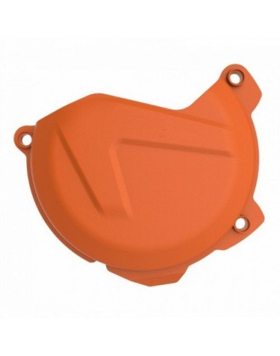 Plastový kryt krytu spojky KTM XCF/SXF 250/350 13-15, EXCF/ XCFW 250/350 12-16 oranžový