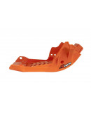 Kryt pod motor R-tech KTM ,Husqvarna,Gas-Gas 250-300 2T 2023-2025 oranžový