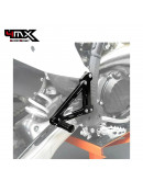 Stupačky pre spolujazdca KTM SX/SXF 23-25,EXC/EXC-F 24-25 čierne