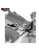 Stupačky pre spolujazdca KTM SX/SXF 23-25,EXC/EXC-F 24-25 čierne