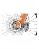 Sada matíc/skrutiek osky kolesa KTM enduro 2016-2023 oranžové