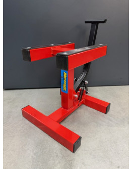 Stojan pod motocykel MX/Enduro červený