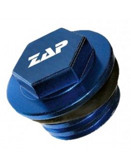 Olejová zátka motora Zap Technix KTM/Husqvarna/Gas-Gas modrá