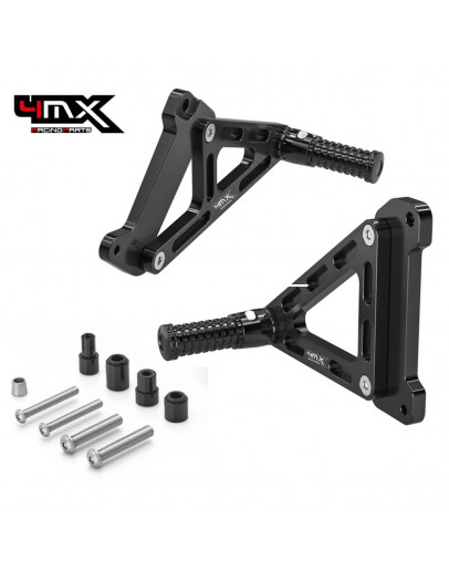 Stupačky pre spolujazdca KTM SX/SXF 23-25,EXC/EXC-F 24-25 čierne